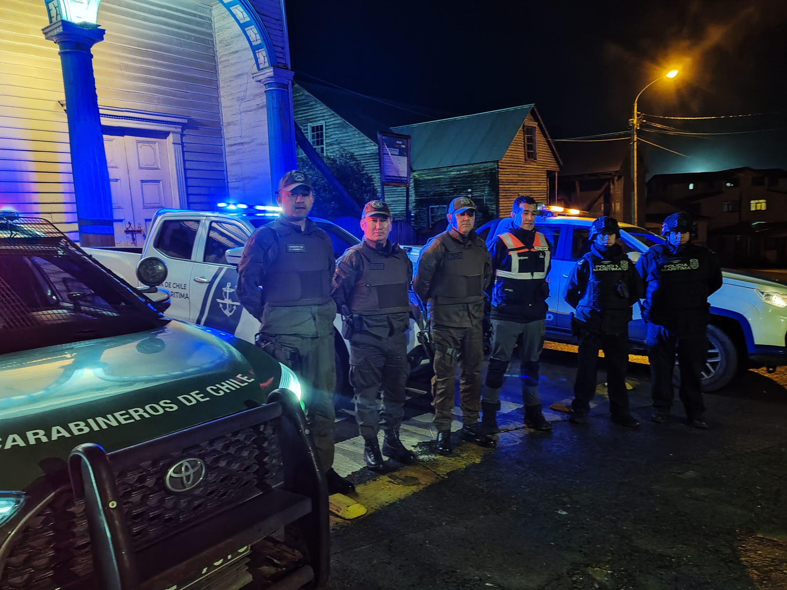 Ronda de impacto y Patrullaje Preventivo nocturno en Chonchi