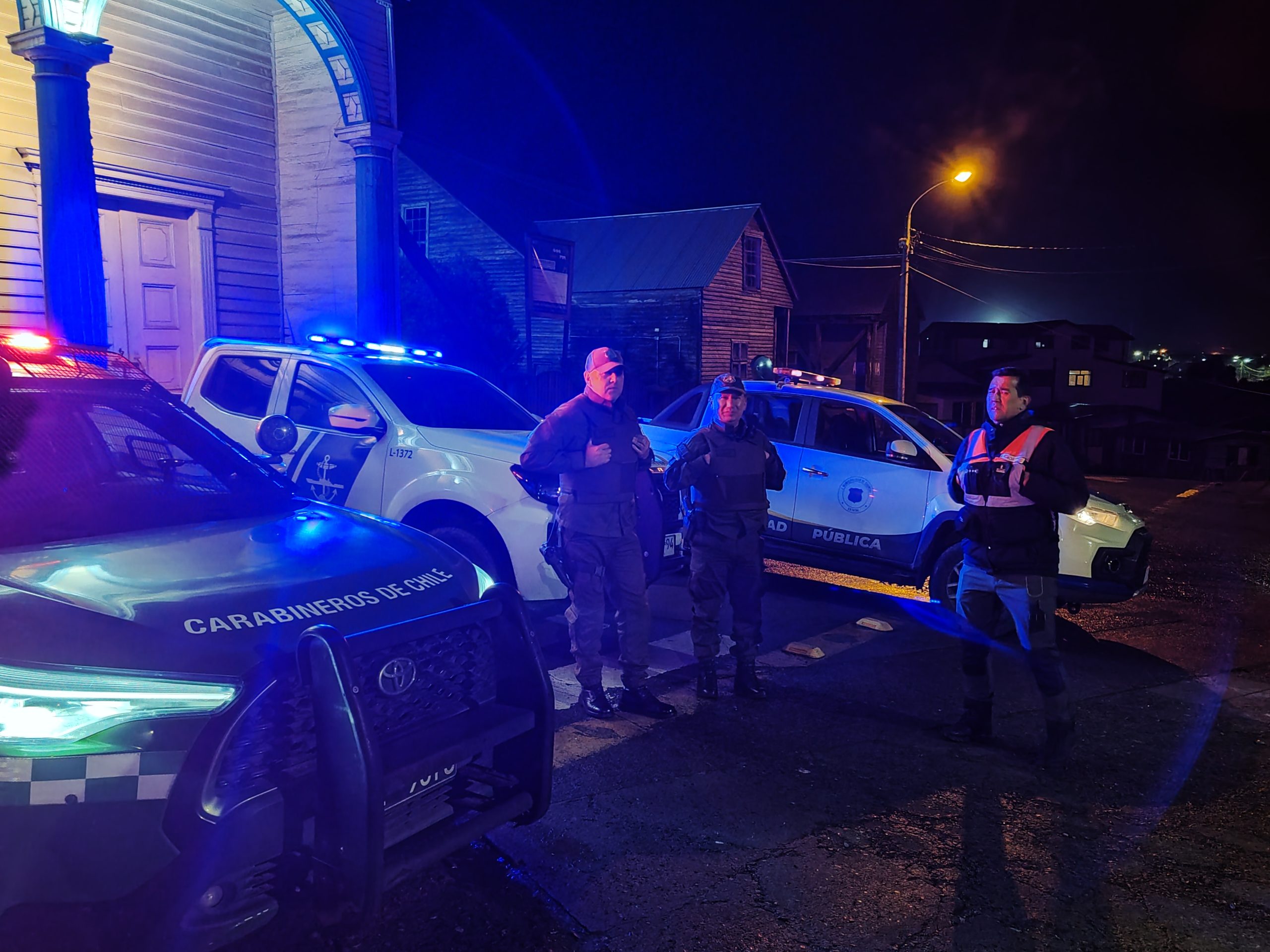 Ronda de impacto y Patrullaje Preventivo nocturno en Chonchi