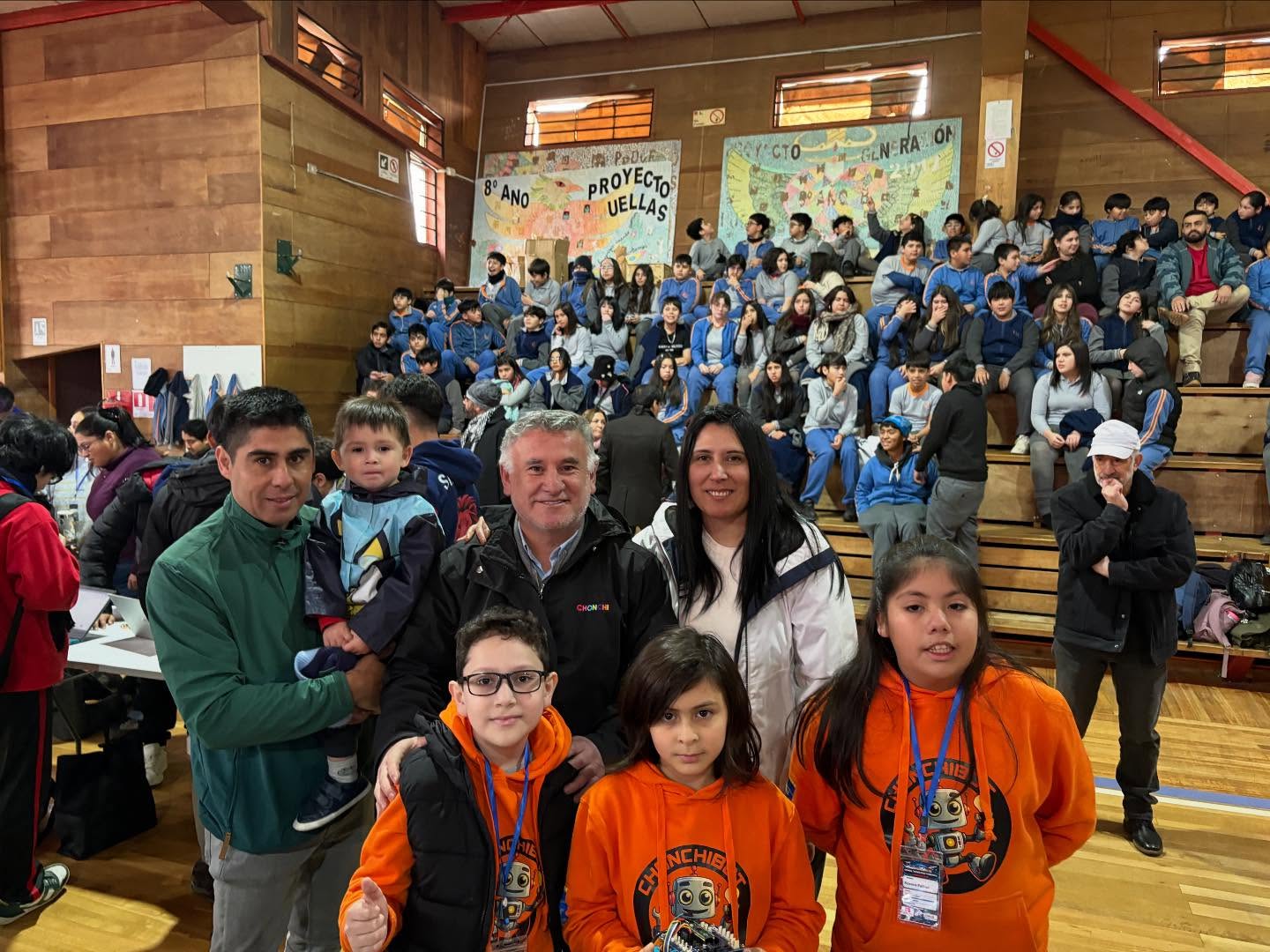 Con gran éxito se realizó el Campamento Nacional de Ciencia, Tecnología y Robótica desarrollado en Chonchi.