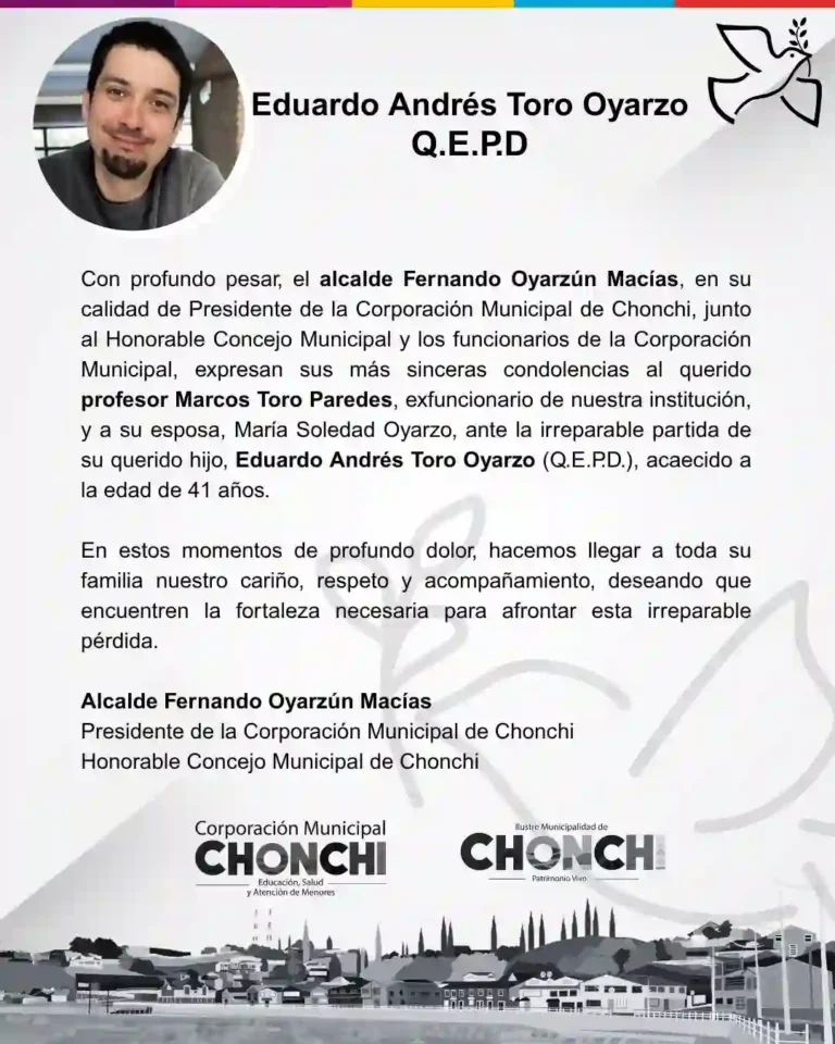 Nota necrológica