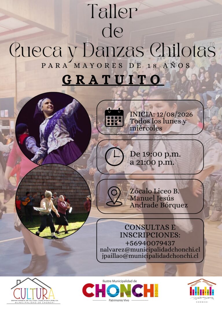 flayer danzas chilotas