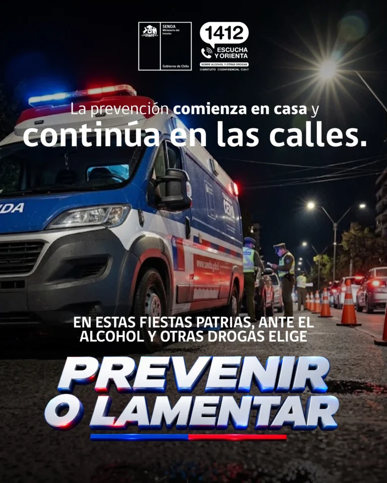 Infografía SENDA Previene