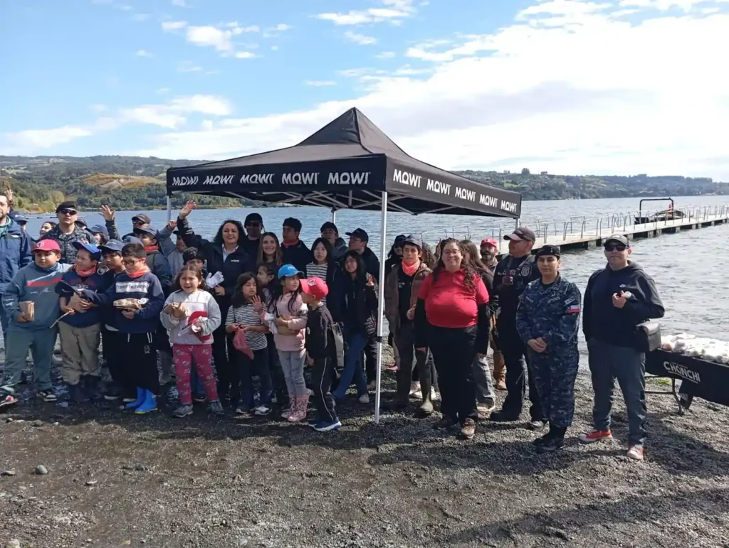 jornada de limpieza de la playa de Rauco
