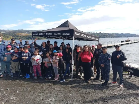 jornada de limpieza de la playa de Rauco
