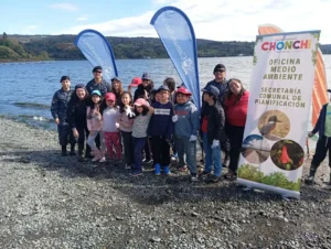 jornada de limpieza de la playa de Rauco
