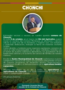Saludo día del agricultor 2026